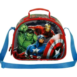 Best Los Vengadores Multicolor Bolsa Portamerienda 3D Invencible