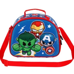 Discount Los Vengadores Multicolor Bolsa Portamerienda 3D Mini Heroes