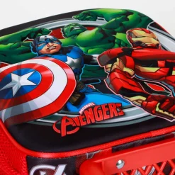 Hot Los Vengadores Multicolor Mochila 3D con Ruedas Pequeña Almighty