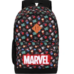 New Los Vengadores Negro Mochila HS PLUS Chibi