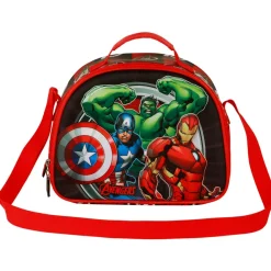Sale Los Vengadores Rojo Bolsa Portamerienda 3D Almighty