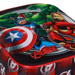 Fashion Los Vengadores Rojo Mochila 3D Elite Almighty