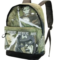 New Los Vengadores Verde Militar Mochila HS FAN Shout