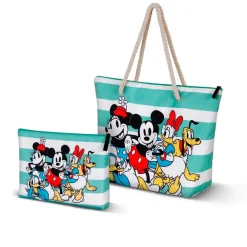 Discount Mickey Mouse Azul Bolsa de Playa Soleil Together