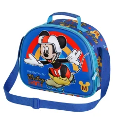 Sale Mickey Mouse Azul Bolsa Portamerienda 3D Freestyle