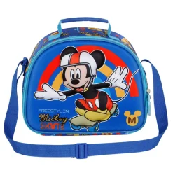 Sale Mickey Mouse Azul Bolsa Portamerienda 3D Freestyle