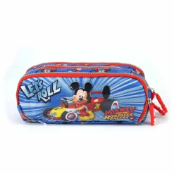 Outlet Mickey Mouse Azul Estuche Portatodo Note Racers