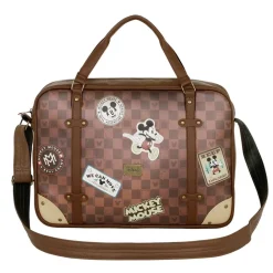 Outlet Mickey Mouse Marrón Bolso Ordenador Laptop Journey