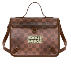 Discount Mickey Mouse Marrón Bolso-Mochila Satchel Journey