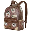 New Mickey Mouse Marrón Mochila Heady Journey