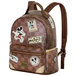 New Mickey Mouse Marrón Mochila Heady Journey