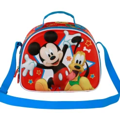 New Mickey Mouse Multicolor Bolsa Portamerienda 3D Star