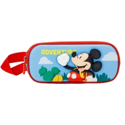 Clearance Mickey Mouse Multicolor Estuche Portatodo Doble 3D Adventure