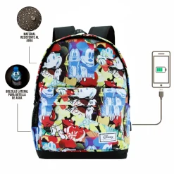 Hot Mickey Mouse Multicolor Mochila HS 1.3 Buddies