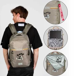 Discount Mickey Mouse Multicolor Mochila Mercury Cabin Face