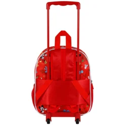 Hot Mickey Mouse Multicolor Mochila 3D con Ruedas Pequeña Twirl