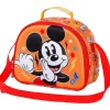 Fashion Mickey Mouse Naranja Bolsa Portamerienda 3D Whisper