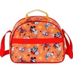 Fashion Mickey Mouse Naranja Bolsa Portamerienda 3D Whisper