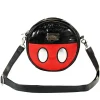 Sale Mickey Mouse Negro Bolso Redondo Padding Air