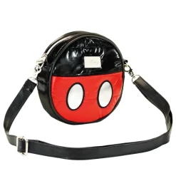 Sale Mickey Mouse Negro Bolso Redondo Padding Air
