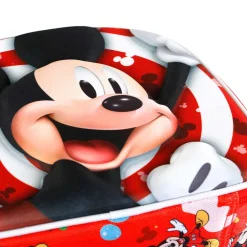Discount Mickey Mouse Rojo Bolsa Portamerienda 3D Twirl