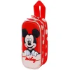 Discount Mickey Mouse Rojo Estuche Portatodo Doble 3D Bobblehead