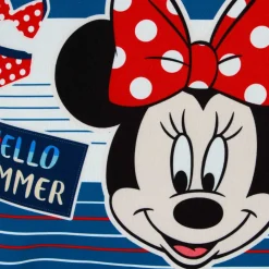 New Minnie Mouse Azul Bolsa de Playa Soleil Summer