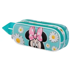 Clearance Minnie Mouse Azul Estuche Portatodo Doble 3D Spring