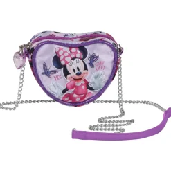 Outlet Minnie Mouse Lila Bolso Corazón Mini Butterflies