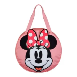 Best Minnie Mouse Multicolor Bolsa de Playa Jumbo Face