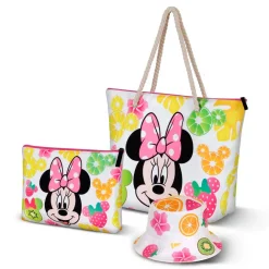 Best Minnie Mouse Multicolor Bolsa de Playa Soleil Fruits