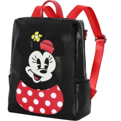 Clearance Minnie Mouse Multicolor Mochila Shield Face