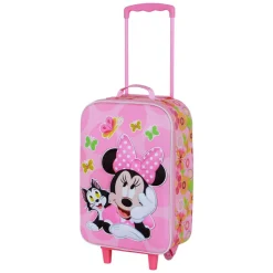 Sale Minnie Mouse Multicolor Maleta Trolley Soft 3D Kitten