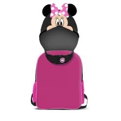 Best Minnie Mouse Multicolor Mochila con Capucha Hood Clever