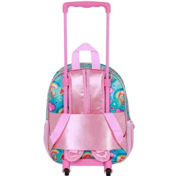 Online Minnie Mouse Multicolor Mochila 3D con Ruedas Pequeña Greet