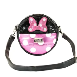 Online Minnie Mouse Negro Bolso Redondo Padding Air