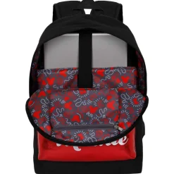 Best Minnie Mouse Negro Mochila HS Silver Sparkle