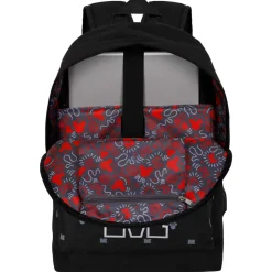 Best Minnie Mouse Negro Mochila HS Silver Symbol