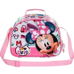 Hot Minnie Mouse Rosa Bolsa Portamerienda 3D Too Cute