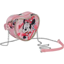 Discount Minnie Mouse Rosa Bolso Corazón Mini Garden