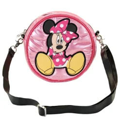 Fashion Minnie Mouse Rosa Bolso Redondo Padding Shoes