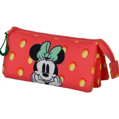 Online Minnie Mouse Rosa Estuche Portatodo Triple Fresh