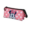 Clearance Minnie Mouse Rosa Estuche Portatodo Triple Closer