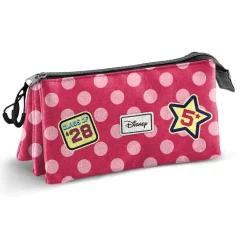 Sale Minnie Mouse Rosa Estuche Portatodo Triple Class