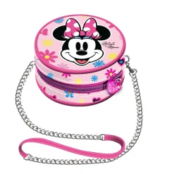 Best Minnie Mouse Rosa Mini Bolso con Cadena Redondo Floral