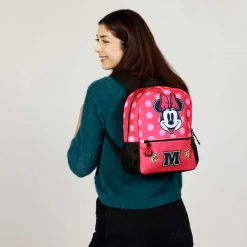 Fashion Minnie Mouse Rosa Mochila Sweet Class