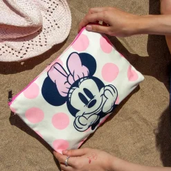 New Minnie Mouse Rosa Neceser Soleil Dots