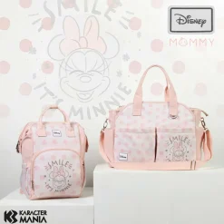 Clearance Minnie Mouse Salmón Mochila Mommy Dear
