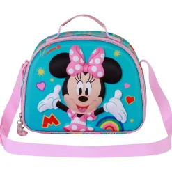 Hot Minnie Mouse Turquesa Bolsa Portamerienda 3D Greet