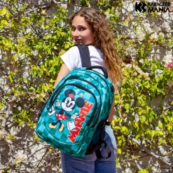 Outlet Minnie Mouse Turquesa Mochila Running PLUS Indigo